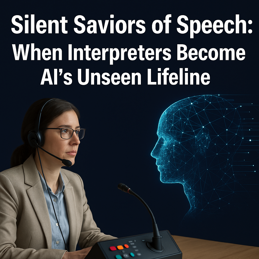 Silent Saviours of Speech: When Interpreters Become AI’s Unseen Lifeline  